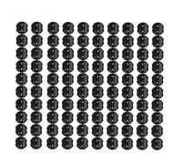 Fdit Rondelles de Fixation en Plastique pour Piquets de Jardin, 100 Pièces, pour Un Maintien Plus Solide, Pelouse, Jardin (100PCS)