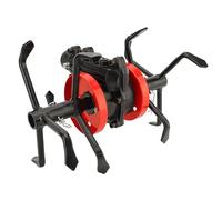 Fdit Roue de Motoculteur Universelle de Rechange, Roue de Motoculteur Robuste en Alliage à 9 Dents, pour Un Travail en Profondeur et Un Ameublissement du Sol, Compatible avec Les