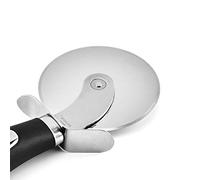 Fdit Roue de -Pizza en Acier Inoxydable, Lame Rotative Tranchante pour une en Douceur, Poignée Antidérapante Confortable avec Trou de Suspension pour Trancher la Pizza et la (Comme le montre la