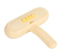 Fdit Rouleau à Peluches pour Poils d'animaux, Outil Portable Double Face pour Enlever Les Poils de Chat, Efficace pour la Literie des Vêtements, Dissolvant Réutilisable pour Chien (Yellow)