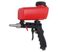 Fdit Sableuse Pneumatique Portable, Pistolet de Sablage Réglable for élimination de la Rouille et Polissage