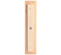 Fdit Sablier de Sauna en Bois, Sablier de 15 Minutes avec Base en Bois et Marques de 5/10 Minutes pour Sauna, Spa, Bureau et Usage Domestique