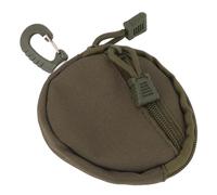 Fdit Sac à Monnaie, Durable, Multifonctionnel, Grande capacité, Portefeuille de Monnaie pour Hommes et Femmes, Porte-clés, Sac à de Sport avec Fermeture éclair, Matériau en Toile (GREEN)