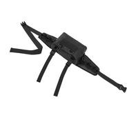 Fdit Sac de Matériel de Pêche étanche de Grande capacité, Sac de Rangement Multifonctionnel pour Leurres, Matériel en PVC pour la Pêche en Plein Air (Black)