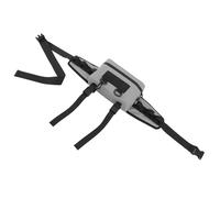 Fdit Sac de Pêche à Bretelles Réglables, Sac de Taille étanche Multifonctionnel pour Leurres, pour Activités de Plein Air (Grey)