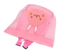 Fdit Sac de Plage en Maille pour Jouets d'enfants - Sac de Rangement Extra Large avec Bandoulière - pour Ranger Jouets, Collations et équipement de Natation - pour la Plage et Les Voyages (Pink)