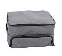 Fdit Sac de Rangement pour Coffre de Club de Grande capacité, Casier de Voiture Gris Résistant à l'eau avec Compartiments Réglables pour Accessoires de, Cadeau pour Les Amateurs de 17,3 X 13,3 X