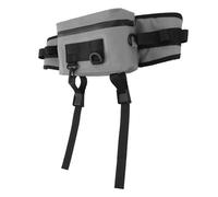 Fdit Sac de Taille de Pêche, Pêche à la Pêche en Multicolaire à Pêche avec Un Sac de Pêche à Pêche à Sangle A Réglable Sac de Plaqueur pour Aventures en Plein Air (Gray)