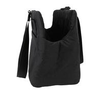 Fdit Sac de Transport Chauffant Durable pour Animaux de Compagnie, Sac à Bandoulière Design Coussin Chauffant USB pour Voyage Confortable pour Animaux de Compagnie Noir 21.7oz