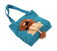 Fdit Sac en Toile pour Animaux de Compagnie, Joli Sac de Transport à Bandoulière en Forme de Lion avec Large Sangle pour Les Amoureux des Animaux de Compagnie, épicerie, Hôpital et Parc [1 X en