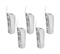 Fdit Sac Isotherme pour Barbecue, 5 Pièces, Sacs Thermiques en Aluminium avec Fermeture éclair, Sacs de Conservation des Aliments étanches pour Pique-Nique Barbecue en Plein Air