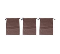 Fdit Sacs de Rangement Imperméables Sac à Cordon étanche Pochette en Nylon étanche pour Chaussures Vêtements Accessoires de Voyage avec Matériau en Nylon Durable Conception à (Café)