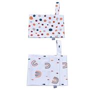 Fdit Sacs Humides et Secs en Tissu Imperméables et Réutilisables - Gardez Les Affaires Humides et Sèches Séparées, Sacs Polyvalents pour Piscine, Plage, Voyage, Lot de 2 (ES075-019)