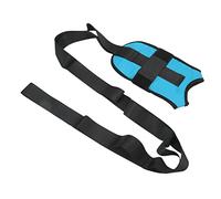 Fdit Sangle d'extension de jambe - Robuste - Anti-déformation - Bande élastique pratique pour la restauration de la cheville (bleu)