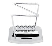Fdit Science Balls Balls - Newton Cradle Steel Physics Toy Card Decor - Montre la Préservation de la Dynamique et de L'énergie