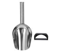 Fdit Scoop de Glace Ergonomique, Cuillère de Cuisine en Acier Inoxydable pour GE Opal 2.0 Ice Makers, Scooper en Alliage à Faible Teneur en Carbone avec Porte-scoop Magnétique,