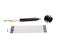 Fdit Sèche-linge Plus Nettoyant Séchoir à peluche. Kit de Brosse de Ventilation de (410 mm * 9 tige + une tête de brosse + une petite)