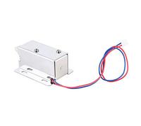 Fdit Serrure électromagnétique, Mini Kit D'assemblage de Serrure électrique DC 12 V avec Matériel monté sur Surfaces pour Fenêtre de Porte de Tiroir D'armoire