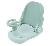 Fdit Siège de Bain pour bébé à Assise Stable, Chaise de Douche Antidérapante pour Tout-petits, Accoudoir de Volant, Baignoire, Chaise de Bain pour bébé avec Matériau de sécurité, Surface de Tabouret