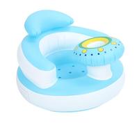 Fdit Siège Gonflable pour bébé, Baignoire Pliante Confortable et Chaise de Piscine, Siège de Soutien pour bébé en PVC Durable, Chaise avec Motif Mignon pour un Usage Quotidien