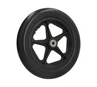 Fdit Silence de Roue de Remplacement en Fauteuil Roulant et Trou de Roulement Brillant de 12 Mm pour la Plupart des Fauteuils Roulants et des Randonneurs