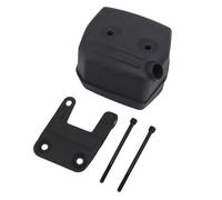 Fdit Silencieux D'échappement en Acier pour Tronçonneuse avec Réduction du Bruit pour Remplacement pour Tronçonneuse 181 281 281XP 288XP Kit de Silencieux D'échappement en Acier pour la Protection