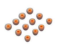 Fdit Silicone Eartips, Isolation du Bruit Insolement des écouteurs Doux pour X4 X3 X2 X, 12 Pcs Réglés avec Plusieurs Tailles pour Un Ajustement sécurisé et Un Confort D'écoute