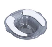 Fdit Sitz Bath - Bidet de maternité Multifonctionnel Apaise la Fatigue Corporelle, Baignoire de Grande capacité pour Divers Scénarios 2500 Ml TPR Vert (gris clair)