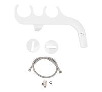 Fdit Slim Bidet Non électrique Bidet Water Saving Bidet Toilet Attachement avec Deux Buses pour les Hommes Fonction D'automézaire Fonction de Buse Inclinée Conception de Buse