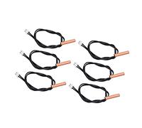 Fdit Sonde de Capteur de Température 10K, Thermistance avec Matériau étanche en Cuivre PVC, pour Climatiseur, Réfrigérateur, Distributeur D'eau, Four de Séchage, Incubateur