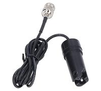 Fdit Sonde D'électrode PH, Connecteur BNC, pour Aquarium Hydroponique | Corps en ABS, Câble de 1,2 M, Performance Stable, Kit de Remplacement pour Spa et Piscine, Application Large