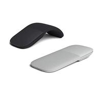 Fdit Souris Tactile Ergonomique, Souris PC Silencieuse sans Fil 2,4 GHz pour Ordinateurs Portables, Conception Compacte pour Les Voyageurs (Black)