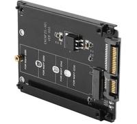 Fdit SSD M.2 NGFF vers 2.5 SATA Adaptateur haute performance 22 broches M.2 NGFF vers SATA Plug and Play M.2 vers SATA M Key