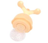 Fdit Sucette D'alimentation en Silicone pour bébé, Sucette pour Nourrissons, Auto-alimentation en Toute sécurité, Nourriture de Dentition en Maille, pour Bébés, Taille 5X12cm (orange vif)