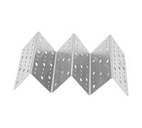 Fdit Support à Tacos, Support à Tacos Triangulaire en Acier Inoxydable avec Petits Trous pour un Chauffage Uniforme, Lavable au Lave-vaisselle, au Four et au Gril pour éviter (Grande)