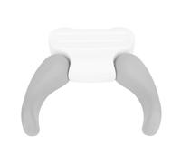 Fdit Support de Bain Antidérapant pour bébé, Support Mural pour Fête Prénatale, Construction en Plastique Robuste, étagère de Bain pour Tout-petits, Heure du (GRAY)