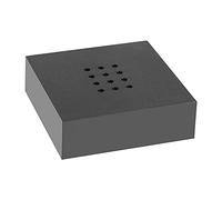 Fdit Support de Base de Support D'affichage de Lumière Blanche pour l'art en Cristal en Verre pour la Décoration de Table de Chambre à Coucher ou de Bureau 12 LED