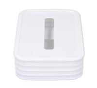 Fdit Support de Boîte à Mouchoirs en Silicone Créatif, Distributeur à Abaissement Automatique pour Usage Domestique et en Voiture, Organisateur de Serviettes Portable pour Les Voyages en Famille