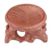 Fdit Support de Boule en Bois, Support de Globe de sphère de Style rétro et nostalgique, pour de Nombreux Articles Ronds