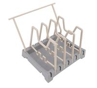 Fdit Support de Couvercle, Range Couvercle avec Base Antidérapante for