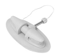 Fdit Support de Crochet de Rame de Bateau en PVC Solide pour Bateau Gonflable de Yacht, Support de Rame Rotatif à 360 Degrés pour Canot en Caoutchouc, Support de Pagaie Pratique pour