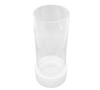 Fdit Support de Mousse de Gastronomie Moléculaire, Outil Professionnel de Fabrication de Mousse Culinaire en Verre de Silicone avec Base et Récipient, pour les Chefs Cuisinant des