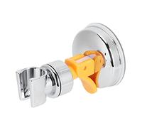 Fdit Support de Pomme de Douche Réglable, Support de Douche à Ventouse Solide Universel pour Toutes les Marques avec en Plastique ABS Amovible, Aucune Perceuse Nécessaire