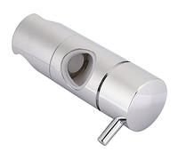 Fdit Support de Pomme de Douche, Support Coulissant Réglable pour Tube de Douche de 22, 24, 25 Mm, avec Réglage de la Hauteur du Filetage, pour Accessoires de de Salle de Bain (DCR-1067CP-24)