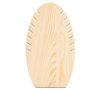 Fdit Support de présentation de bijoux en bois de bureau montrant le support de l'organisateur de support de collier de support d'affichage de support de stockage de boucle d'oreille