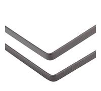 Fdit Support de Rangement pour Cintres, Organisateur de Cintres en Fer à Double Rangée avec Conception de Base Robuste, pour Le Rangement de la Garde-Robe du Placard à la Maison