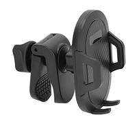 Fdit Support de Téléphone avec Pince de Verrouillage Plus Sûre, Support Rotatif à 360 Degrés pour Chariot de Vélo, adapté aux Marcheurs et aux Bateaux, fabriqué à Partir de Matière Plastique de