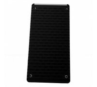 Fdit Support de Téléphone en Silicone, Support de Bureau Pliable Antidérapant avec Noyau en Alliage D'aluminium pour Téléphone de Bureau à Domicile Tablette Ordinateur Portable (Black)