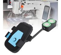 Fdit Support de Téléphone Magnétique Universel pour Machine à Coudre et Machines-Outils Support Col de Cygne Réglable à 360 Degrés avec Tuyau Flexible à Double Aimant Puissant pour Un