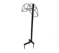 Fdit Support de Tuyau D'arrosage Autoportant, Support de Tuyau Amovible Robuste avec 3 Points d'ancrage pour Jardin, Arrière-Cour, Pelouse et Cour (A)